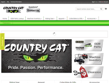 Tablet Screenshot of countrycat.com